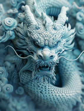  Dragon sculpture